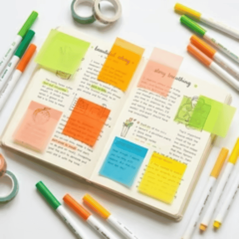 6 Boxes of Pull-Out Sticky Notes (480 Sheets)