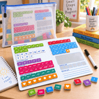 Phonics Magnetic Letter Tiles, ABC Word Building