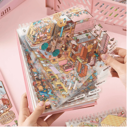 3D Sticker Book