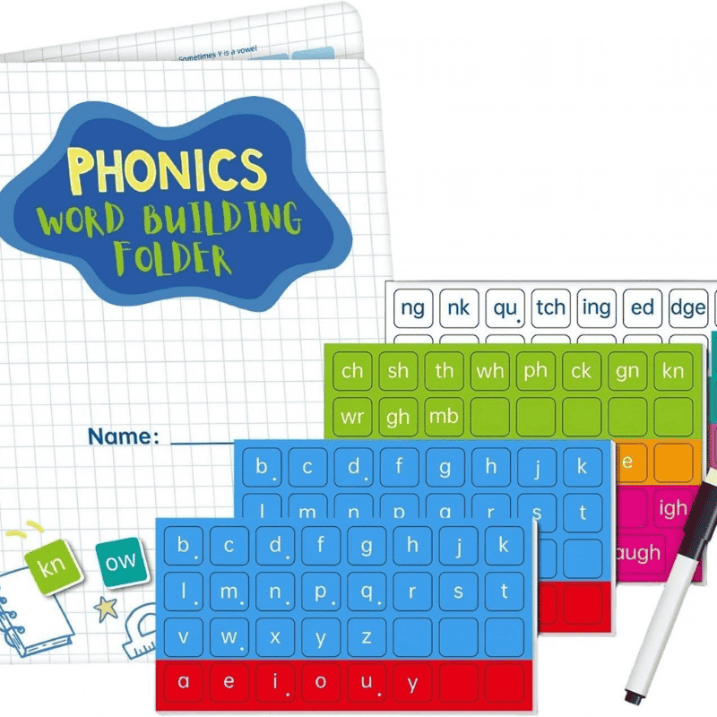Phonics Magnetic Letter Tiles, ABC Word Building