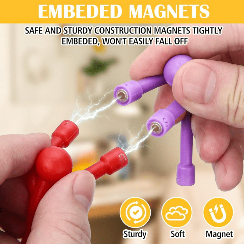 10 PCS Magnetic Fidget Figures