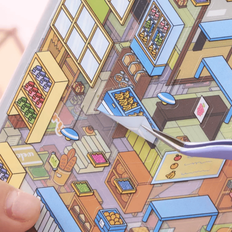 3D Sticker Book