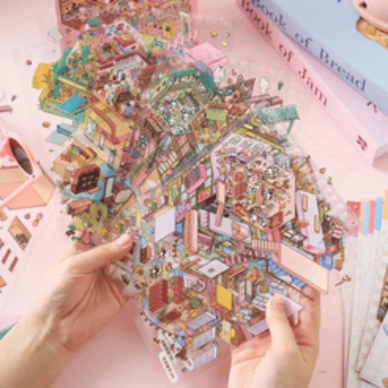 3D Sticker Book