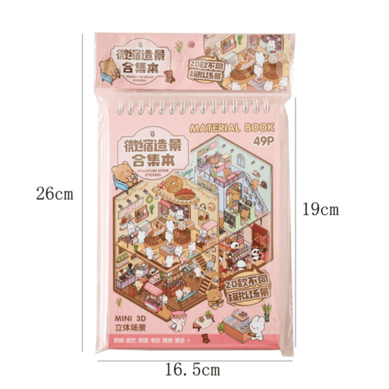 3D Sticker Book
