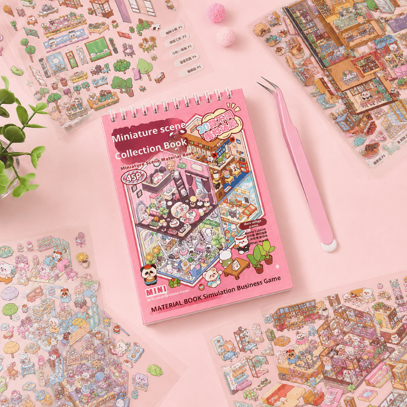 3D Sticker Book