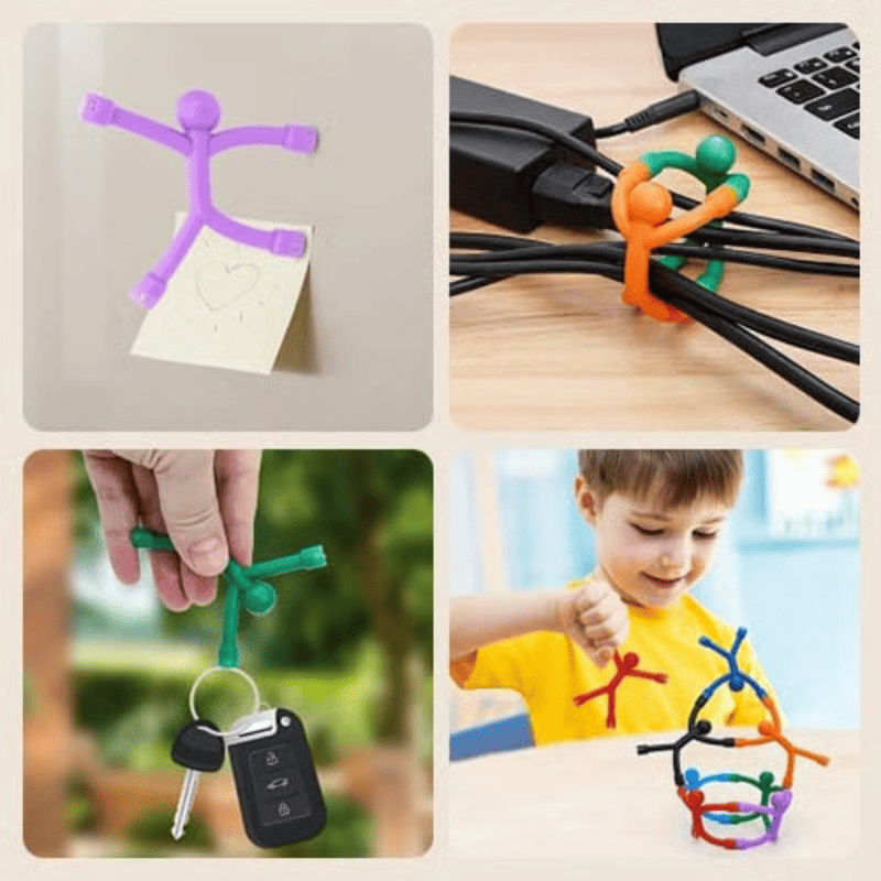 10 PCS Magnetic Fidget Figures