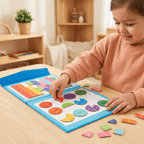 Magnetic Fraction Puzzle Book